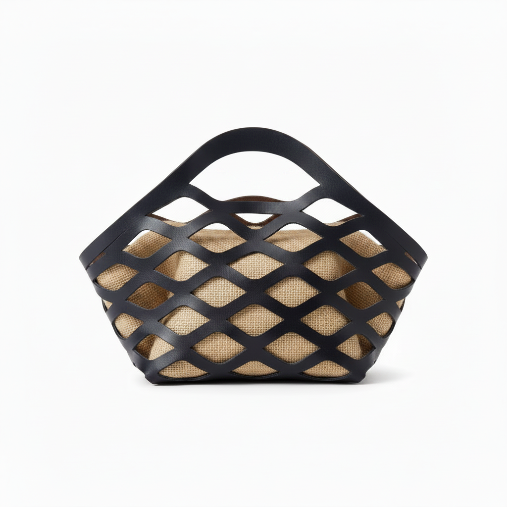 Blue Burlap