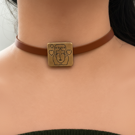 Every Woman Choker — Brown