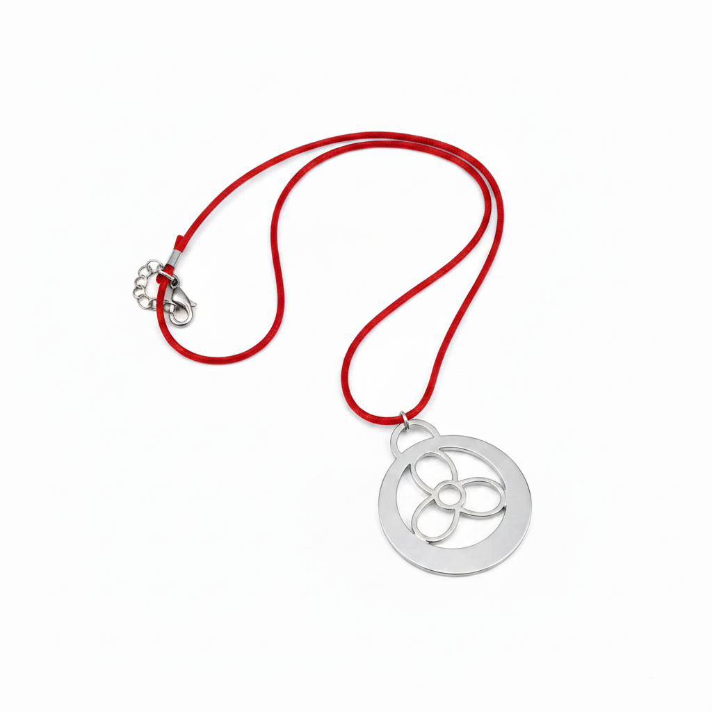 Pendant Red Cord